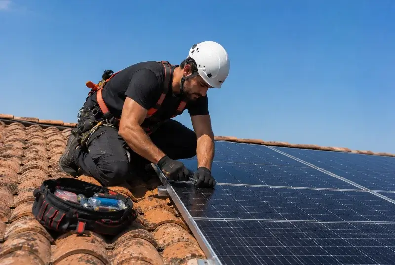 Maintenance et monitoring de panneaux solaires à Aïcirits-Camou-Suhast