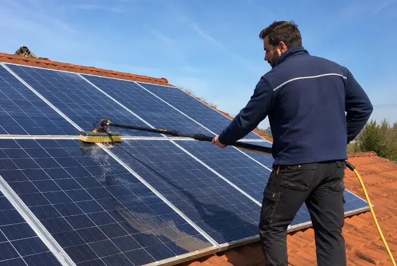 Nettoyage et entretien de panneaux solaires à Aïcirits-Camou-Suhast